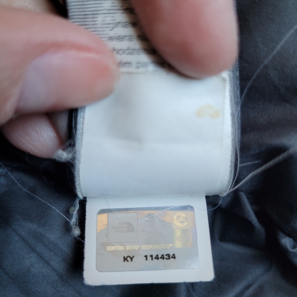 North Face Goose down belted Parka coat Size M - Picture 10 of 15